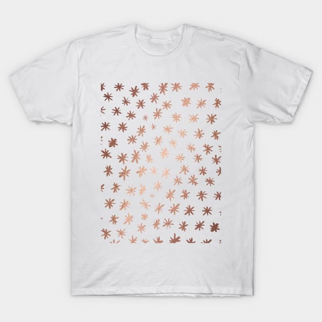 Copper stars T-Shirt by wackapacka